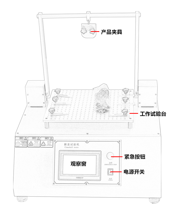 翻蓋試驗機